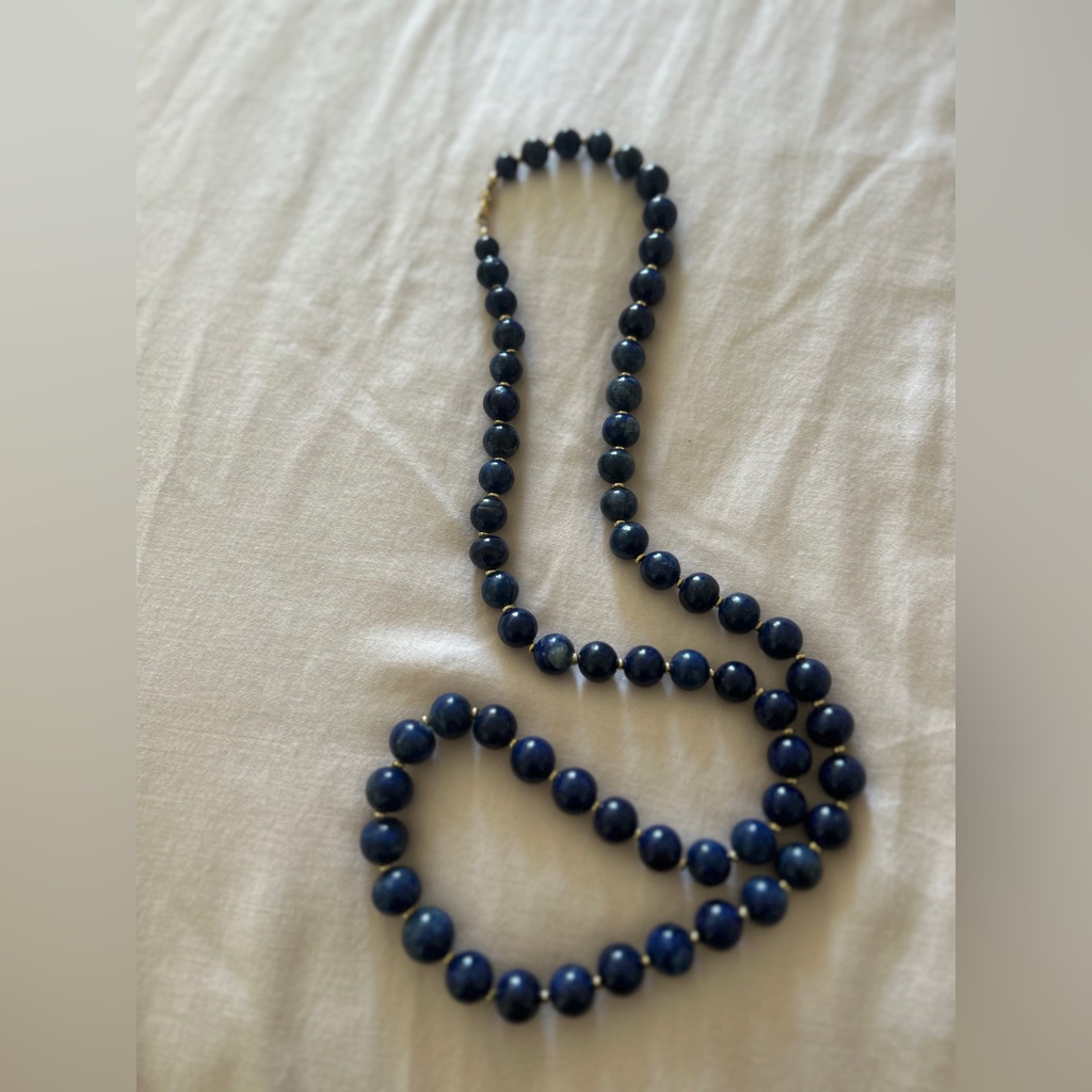 Vintage Lapis Lazuli Necklace
